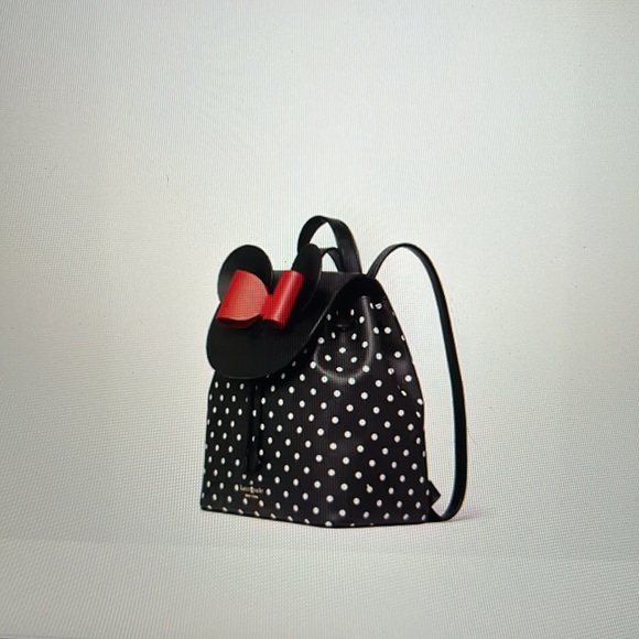 NWOT - Kate Spade Disney New York Minnie Mouse Backpack. Excellent Condition. - Picture 9 of 10